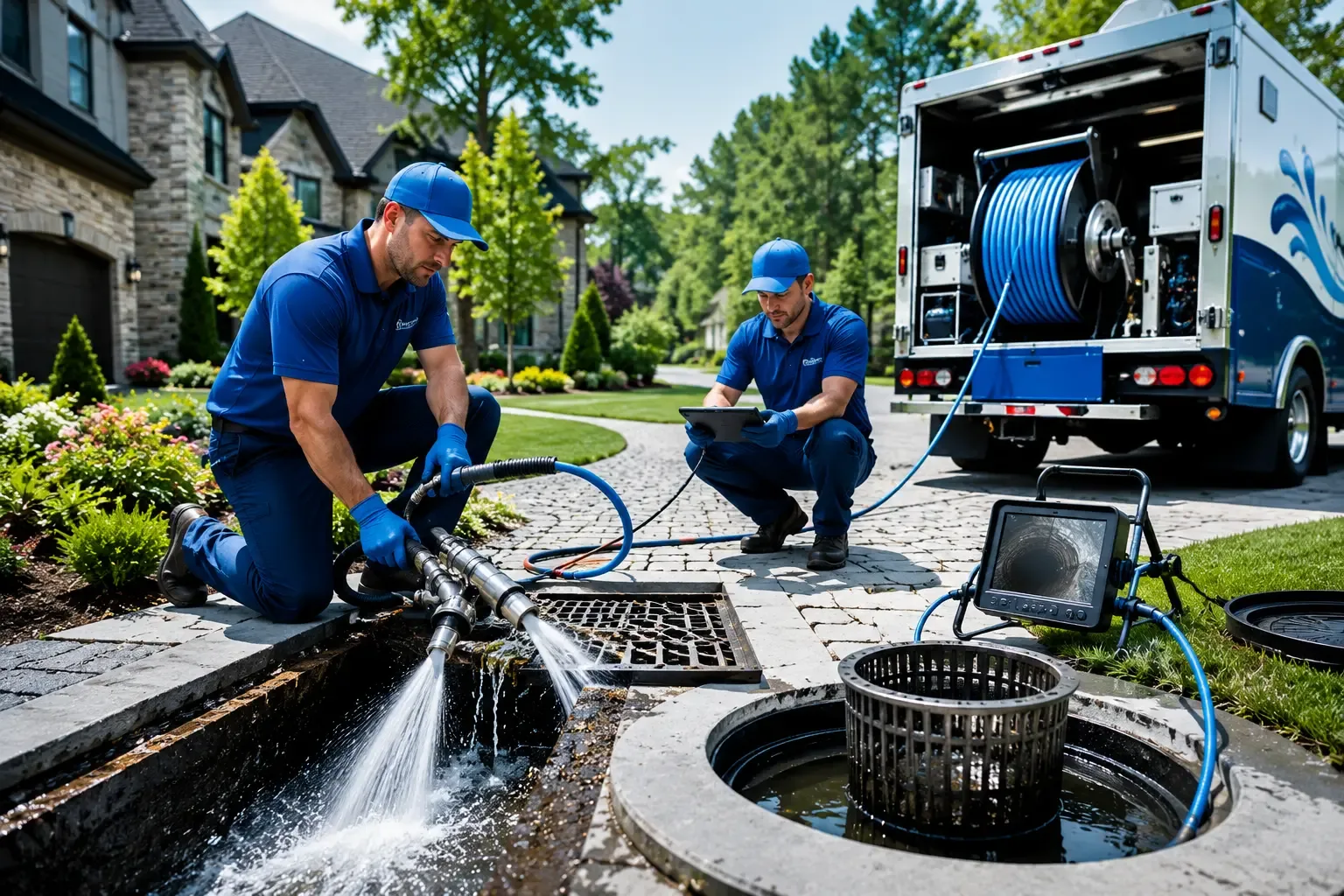 Local outdoor drain cleaning professionals in Mounds, IL